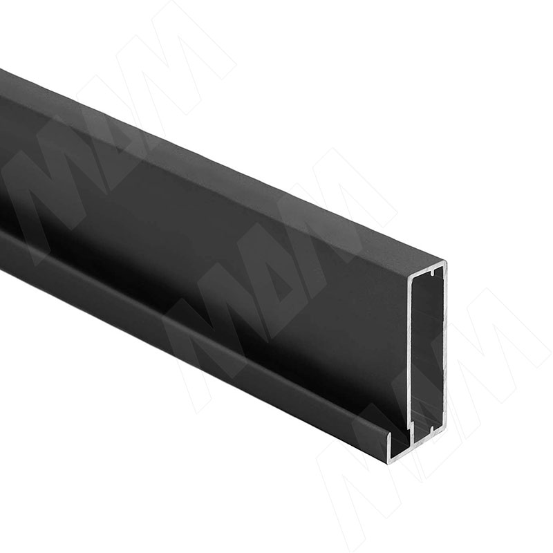 INTEGRO Профиль рамочный широкий, 45х20х8, черный, L-6000 (IN09133A .